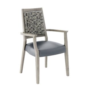 Dallas Accent Armchair Front 45 Angle