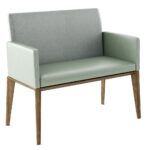 Banco de brazo Palmanova estilo brazo recto delantero 45