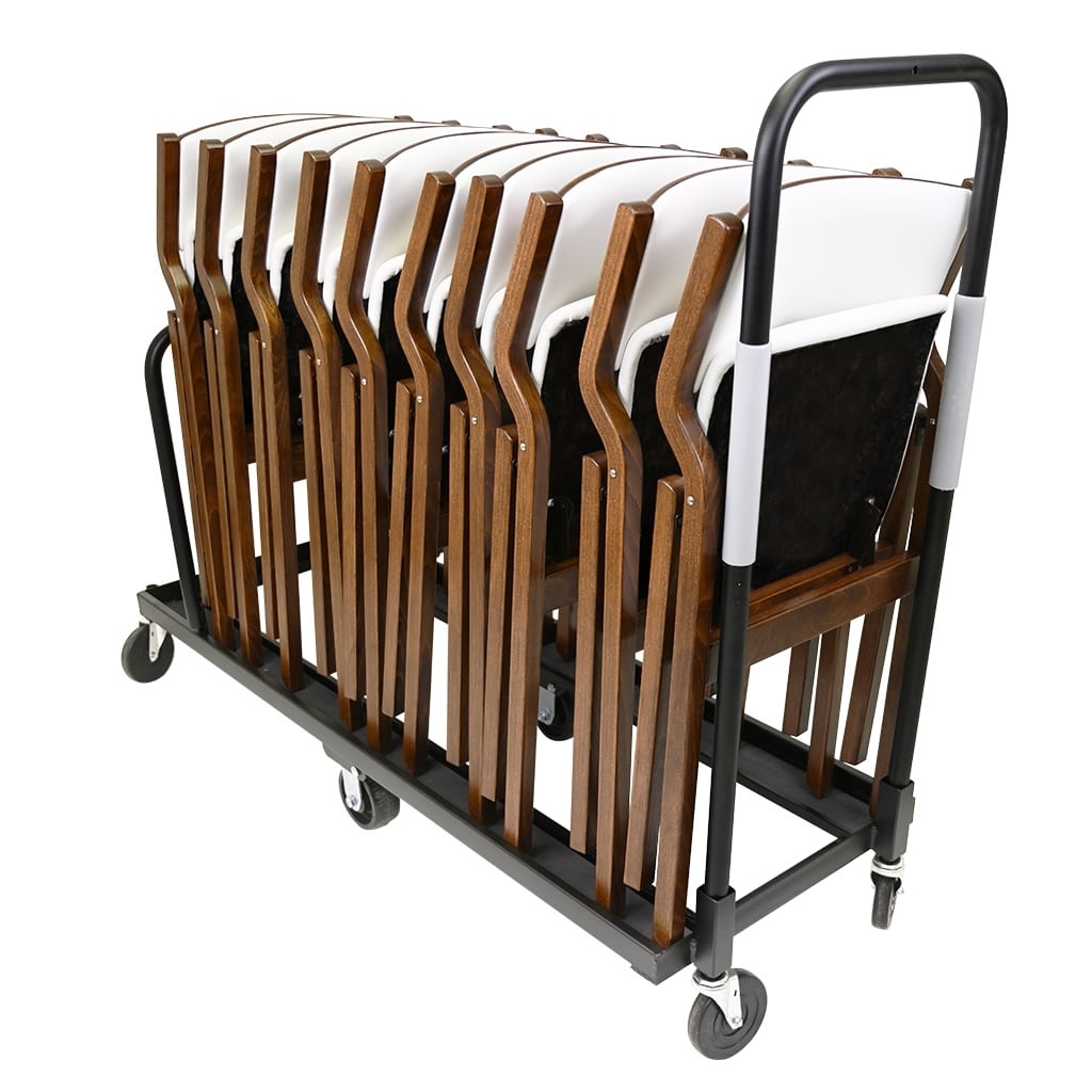 Milan Chair Cart Loaded Front 45 Angle